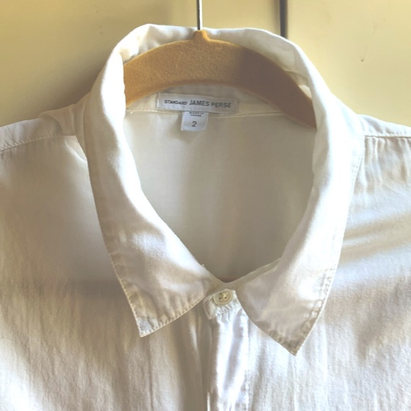 James Perse white blouse M - Picture 2 of 3